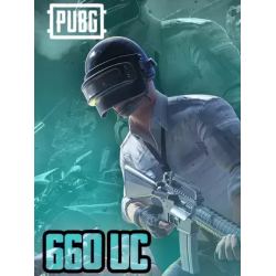 PUBG MOBILE UC (ID ile Yükleme) 660UC